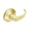 9KW47DEL14LSTK605RQE Best 9KW Series Fail Safe Electromechanical Heavy Duty Cylindrical Lock with Curved w/ Return Style in Bright Brass