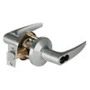 9KW47DEL16CS3619LM Best 9KW Series Fail Safe Electromechanical Heavy Duty Cylindrical Lock with Curved w/ No Return Style in Satin Nickel