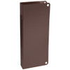 504-10B-CW Don Jo Blank Wrap-Around Plate in Oil Rubbed Bronze Finish
