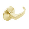 9KW47DEU14DSTK605LM Best 9KW Series Fail Secure Electromechanical Heavy Duty Cylindrical Lock with Curved w/ Return Style in Bright Brass