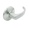 9KW57DEL14DSTK619LM Best 9KW Series Fail Safe Electromechanical Heavy Duty Cylindrical Lock with Curved w/ Return Style in Satin Nickel