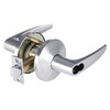 9KW57DEU16LSTK625LM Best 9KW Series Fail Secure Electromechanical Heavy Duty Cylindrical Lock with Curved w/ No Return Style in Bright Chrome