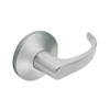 9KW57DEU14LS3619RQELM Best 9KW Series Fail Secure Electromechanical Heavy Duty Cylindrical Lock with Curved w/ Return Style in Satin Nickel