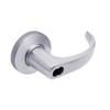 9K47H14CS3626 Best 9K Series Hotel Cylindrical Lever Locks with Curved with Return Lever Design Accept 7 Pin Best Core in Satin Chrome
