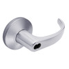 9K47H14KS3626 Best 9K Series Hotel Cylindrical Lever Locks with Curved with Return Lever Design Accept 7 Pin Best Core in Satin Chrome