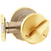B581F-612 Schlage Grade 2 Fire Rated Door Bolt Inside Turn x Blank Plate in Satin Bronze