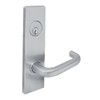 MSE-R-T-16-630 TownSteel Double Cylinder Deadlock Heavy Duty Low Escutcheon Mortise Lock with Tango Lever in Satin Stainless Steel