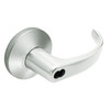 9K57H14KS3618 Best 9K Series Hotel Cylindrical Lever Locks with Curved with Return Lever Design Accept 7 Pin Best Core in Bright Nickel