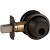 B562L-613 Schlage Grade 2 Double Cylinder Deadbolt With Less Core in Oil Rubbed Bronze