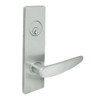 MSE-L-G-08-630 TownSteel Single Cylinder Front Door / Corridor Heavy Duty Low Escutcheon Mortise Lock with Gala Lever in Satin Stainless Steel