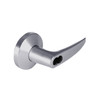 9K47HJ16KSTK626 Best 9K Series Hotel Cylindrical Lever Locks with Curved without Return Lever Design Accept 7 Pin Best Core in Satin Chrome