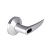 9K47HJ16KSTK625 Best 9K Series Hotel Cylindrical Lever Locks with Curved without Return Lever Design Accept 7 Pin Best Core in Bright Chrome