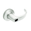 9K57HJ14CSTK618 Best 9K Series Hotel Cylindrical Lever Locks with Curved with Return Lever Design Accept 7 Pin Best Core in Bright Nickel