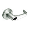 9K57HJ15CS3619 Best 9K Series Hotel Cylindrical Lever Locks with Contour Angle with Return Lever Design Accept 7 Pin Best Core in Satin Nickel