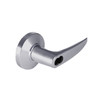 9K57HJ16CS3626 Best 9K Series Hotel Cylindrical Lever Locks with Curved without Return Lever Design Accept 7 Pin Best Core in Satin Chrome