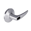 9K57HJ16DS3626 Best 9K Series Hotel Cylindrical Lever Locks with Curved without Return Lever Design Accept 7 Pin Best Core in Satin Chrome