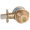 B561FP-612 Schlage Fire Rated Grade 2 Cylinder by Blank Plate Deadbolt with C Keyway in Satin Bronze