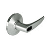 9K57HJ16DS3619LM Best 9K Series Hotel Cylindrical Lever Locks with Curved without Return Lever Design Accept 7 Pin Best Core in Satin Nickel