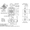 204C-US15 Soss Invisible Hinge Dimensional View