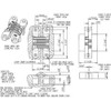 212-US14 Soss Invisible Hinge Dimensional View