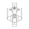 MRX-A-32-630-LH-YLFIC TownSteel Ligature Resistant Intruder Latch Bolt Mortise Lock Double Cylinders with Arch Trim - Left Hand in Satin Stainless Steel