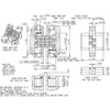 220AS-US19 Soss Invisible Hinge Dimensional View 220AS-US19 Soss Invisible Hinge Dimensional View