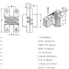 416SS-US32 Soss Invisible Hinge