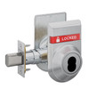 B662B-626-OS-LOC-IS-OCC Schlage Grade 3 Double Cylinder Deadbolt SFIC Prep, Less Core with Dual Indicator in Satin Chrome