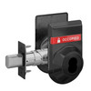 B662B-622-OS-OCC-IS-LOC Schlage Grade 3 Double Cylinder Deadbolt SFIC Prep, Less Core with Dual Indicator in Flat Black Coated