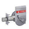 B660J-626-OS-LOC Schlage Grade 2 Single Cylinder Deadbolt with FSIC Prep, Less Core Outside Indicator in Satin Chrome