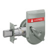 B660B-619-OS-LOC Schlage Grade 3 Single Cylinder Deadbolt with SFIC Prep, Less Core Outside Indicator in Satin Nickel
