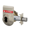 B660B-619-OS-OCC Schlage Grade 3 Single Cylinder Deadbolt with SFIC Prep, Less Core Outside Indicator in Satin Nickel