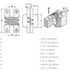 220PT1-US26D Soss Invisible Hinge