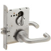 LV9040-03A-630 Schlage L Series Vandlgard - Privacy Commercial Mortise Lock with 03 Cast Lever - A Rose Design in Satin Stainless Steel