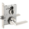 LV9040-05A-629 Schlage L Series Vandlgard - Privacy Commercial Mortise Lock with  05 Cast Lever - A Rose Design in Bright Stainless Steel