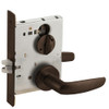LV9040-07A-613 Schlage L Series Vandlgard - Privacy Commercial Mortise Lock with 07 Cast Lever - A Rose Design in Oil Rubbed Bronze