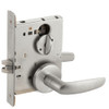 LV9040-07B-630 Schlage L Series Vandlgard - Privacy Commercial Mortise Lock with 07 Cast Lever - B Rose Design in Satin Stainless Steel
