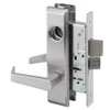 AUCN8808-2FL-630-ICLC Yale 8800FL Series Double Cylinder Mortise Classroom Locks with Augusta Lever Lock Prepped LFIC in Satin Stainless Steel