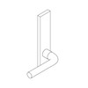 L9050B-02N-630 Schlage L Series Entrance Commercial Mortise Lock with 02 Cast Lever Design Prepped for SFIC in Satin Stainless Steel