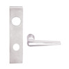 L9050B-05L-629 Schlage L Series Entrance Commercial Mortise Lock with 05 Cast Lever Design Prepped for SFIC in Bright Stainless Steel