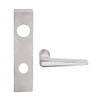 L9050B-05L-630 Schlage L Series Entrance Commercial Mortise Lock with 05 Cast Lever Design Prepped for SFIC in Satin Stainless Steel