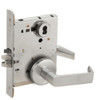 L9050B-06B-626-RX Schlage L Series Entrance Commercial - Request to Exit Mortise Lock with 06 Cast Lever Design Prepped for SFIC in Satin Chrome