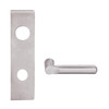 L9050B-18N-630-RX Schlage L Series Entrance Commercial - Request to Exit Mortise Lock with 18 Cast Lever Design Prepped for SFIC in Satin Stainless Steel
