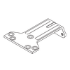 LCN 4110-62FL parallel-arm shoe bracket