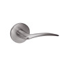 ARR8805FL-630-RH-LC Yale 8800FL Series Less Cylinder Mortise Storeroom/Closet Locks with Arcadia Lever - Right-Handed in Satin Stainless Steel