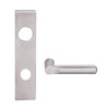 L9050B-18L-630-LX Schlage L Series Entrance Commercial - Latchbolt Monitor Mortise Lock with 18 Cast Lever Design Prepped for SFIC in Satin Stainless Steel