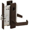 L9050J-06L-613-LX Schlage L Series Entrance Commercial - Latchbolt Monitor Mortise Lock with 06 Cast Lever Design Prepped for FSIC in Oil Rubbed Bronze