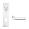 L9080P-18N-625-RX Schlage L Series Storeroom Commercial - Request to Exit Mortise Lock with 18 Cast Lever Design in Bright Chrome