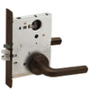 L9080L-02A-613-RX Schlage L Series Less Cylinder Storeroom Commercial - Request to Exit Mortise Lock with 02 Cast Lever Design in Oil Rubbed Bronze