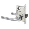 PNR8830-2FL-626-SFICLC Yale 8800FL Series Double Cylinder Mortise Asylum Locks with Pinehurst Lever Lock Prepped SFIC in Satin Chrome
